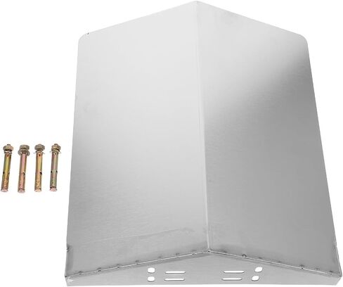 HEMOTON Stainless Steel Outdoor Camera Rain Cover for Bullet Dome Cameras Universal Compatibility with Full Coverage Protection for Weatherproof Use in Kuwait