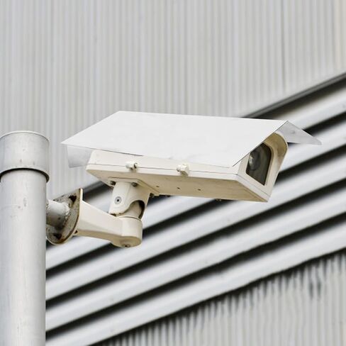 HEMOTON Stainless Steel Outdoor Camera Rain Cover for Bullet Dome Cameras Universal Compatibility with Full Coverage Protection for Weatherproof Use in Kuwait