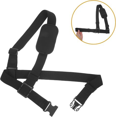 HEMOTON Adjustable Body Camera Chest Strap Holder with Buckle, Ergonomic Radio Shoulder Harness for Security Team and Firefighter, Multipurpose Design with Cloth and Plastic Materials in Kuwait