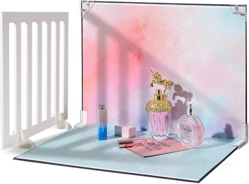 Product Photography Backdrops, 16x11.5 Inch Photo Backdrop Board Kit, 8Pcs 16 Patterns with 2Pcs Photo Shadow Maker for Makeup Product Shooting, Food Jewelry Cosmetics Photography in Saudi Arabia