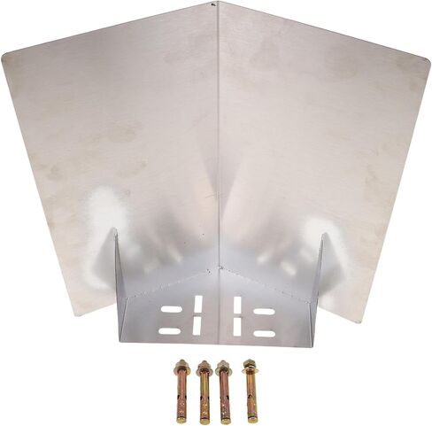Stainless Steel Outdoor Camera Cover for Security Video Recorder with Rain, Snow, and Dust Protection, Universal Dome and Bullet Camera Shield with Wall Mount Compatibility in Kuwait