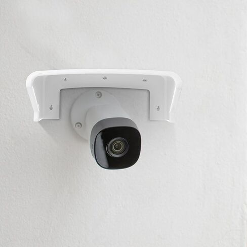 Outdoor Security Camera Covers Weatherproof Protection and UV Resistance Plastic White 3pcs for Dome Cameras and CCTV for Business Monitoring and Home Security in Kuwait