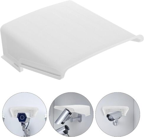 Outdoor Security Camera Covers Weatherproof Protection and UV Resistance Plastic White 3pcs for Dome Cameras and CCTV for Business Monitoring and Home Security in Kuwait