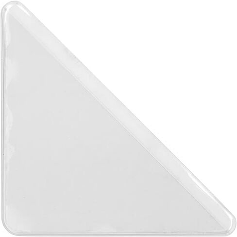 StoreSMART® Calendar Corners - Clear Plastic - 1,000 Pack - PE1336DCL-1000 in Saudi Arabia