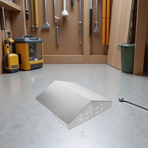 Stainless Steel Camera Rain Cover for Outdoor Cameras, Wall Mounted Protective Roof Resists Rain, Easy Installation, Silver, for Entrances and Parks in Kuwait