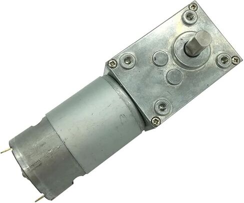 A58SW-555 Geared DC Electronic Starter Worm Gearbox 12-470RPM High Torque D Shaft Reversed Self-Lock Package A 24v 470rpm Motor Drivers in Kuwait