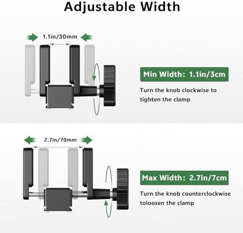 TONYBOO Carbon Fiber Shooting Tripod with Gun Clamp & V Yoke,Heavy Duty Hunting Tripod for Rifle,Portable Shooting Stick with Gun Rest for Outdoor Hunting, Target Shooting in Saudi Arabia
