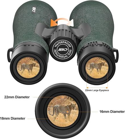 12x50 UHD Binoculars for Adults High Powered with Upgraded Phone Adapter - Large View, Lightweight, IPX7 Waterproof, BAK4 Prism - Binoculars for Hunting Bird Watching Cruise in Saudi Arabia