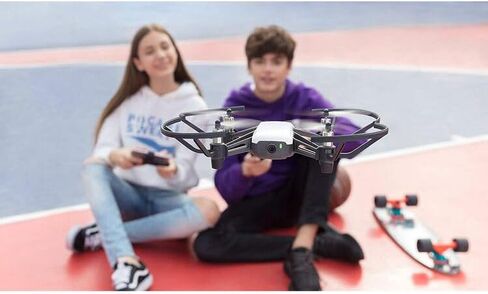 Tello Boost Combo - Mini Drone with 5MP Camera, RC Quadcopter with 720p HD Video, 13min Flight Time, Powered by DJI, White in Saudi Arabia