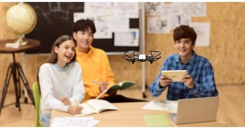 Tello Boost Combo - Mini Drone with 5MP Camera, RC Quadcopter with 720p HD Video, 13min Flight Time, Powered by DJI, White in Saudi Arabia