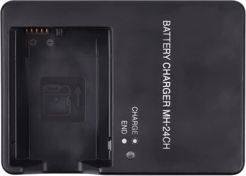 MH-24 Battery Charger Compatible with Nikon EN-EL14 EN-EL14a Battery D3100 D3200 D3300 D3400 D3500 D5100 D5200 D5300 D5500 D5600 DF Coolpix P7000 P7100 P7700 P7800 Digital Cameras Charger in Saudi Arabia
