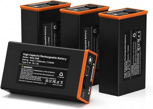 7200mAh Rechargeable Battery for Moultrie Edge Series Cellular Trail Camera, High Capacity Batteries Compatible with Moultrie Edge, Edge PRO, Edge 2,Edge 2 PRO，Edge 3/3 pro in Kuwait