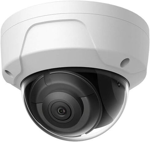 2MP High Resolution True WDR IR Fixed Dome Network Camera, Up to 100ft IR Range, 4 mm Fixed Lens, Compatible with Hikvision DS-2CD2121G0-I (4mm) in Saudi Arabia