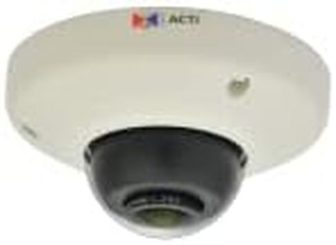 ACTI Corporation E96 5MP, Basic WDR, Mini Fisheye Network Dome Camera with 1.19 mm Fixed Focal Lens, RJ45 Connection. in Saudi Arabia