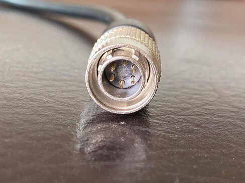 DB9 Total Station Data Collector Cable for PENTAX R-202NE R-322N R-422 Total Stations, Hirose Six Pin to DB9 Adapter Cable. in Saudi Arabia