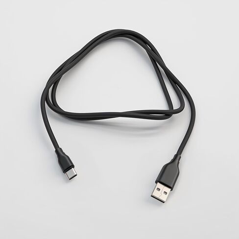 USB 3.0 to USB-C Cable, 5Gbps High-Speed Data Transfer & Fast Charging Cord, Type-C Cable for Cameras, External SSD, Phones, Laptops, and USB-C Devices (Black), 32" in Kuwait