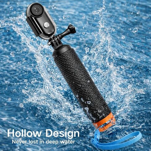 JETO Floating Hand Grip Compatible with GoPro Hero 13/12/11/10/9, Waterproof Handle for Snorkeling and Diving in Saudi Arabia
