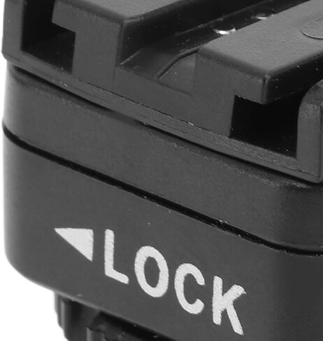 GOWENIC Hot Shoe Adapter, PC Port, ABS and Metal Material | Hot Shoe Adapter, ABS Metal Contact Interface, with PC Port TTL Mount, for A7 A7S A7R A6000 A6300 RX10 NEX 6 Flash in Kuwait