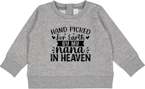 inktastic Hand Picked for Earth By My Nana in Heaven Baby Sweatshirt in Kuwait