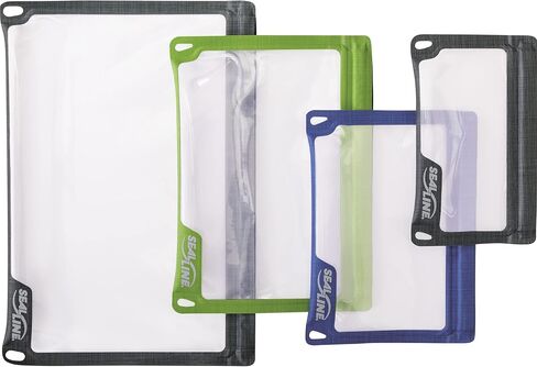 SealLine E-Case Protective Case, Waterproof IPX7 Rated Dry Storage Pouch for Electronics, Phones & Gear, Heather Green, Large in Kuwait