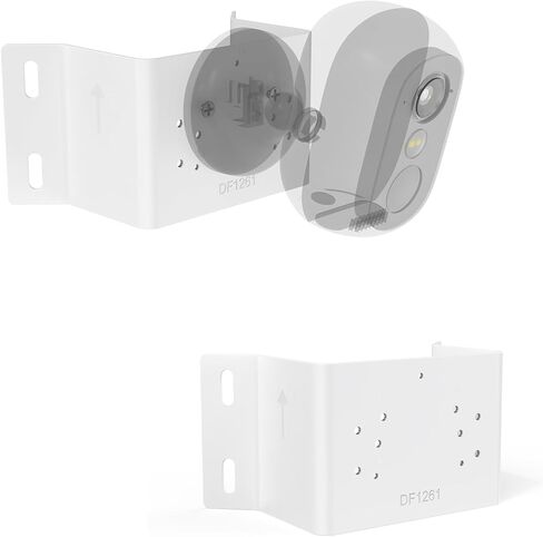Corner Mount Bracket Compatible with eufy Security eufyCam C35 Camera ( White) in Saudi Arabia