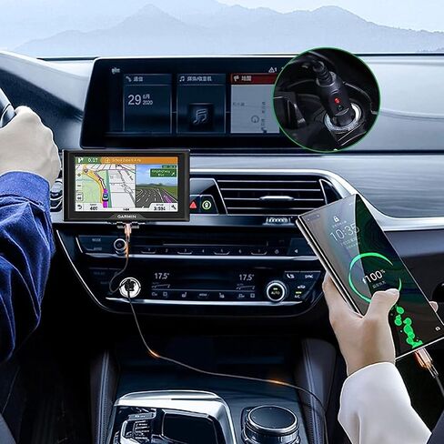 Guy-Tech Car DC Adapter Compatible with Sharp Viewcam VL-NZ105 VL-NZ105U VL-NZ150 VL-NZ150U VL-NZ155U VL-NZ50 VL-Z3U VL-Z5C VL-Z5U VL-Z75U VL-Z7U Mini Dv Camcorder Auto Camper Plug Power Supply in Kuwait