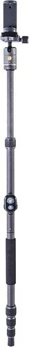Vanguard VEO3GO204CB Compact, Lightweight Carbon Fiber Travel Tripod with Ball Head, Monopod Option, Smart Phone Holder and Bluetooth Remote in Kuwait