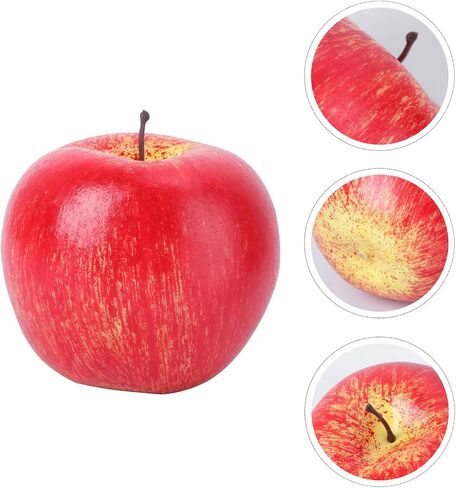 DOITOOL Artificial Red Fake Fruit Decorative Fruit Prop for Home Kitchen Wedding Display in Kuwait