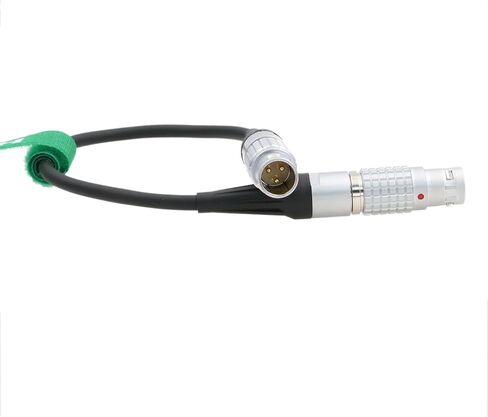 24V Power Cable for RED V-Raptor XL | Ranger Camera, Steadicam M-1 M-2 3 Pin Male to Female 4 Pin, 30cm in Kuwait
