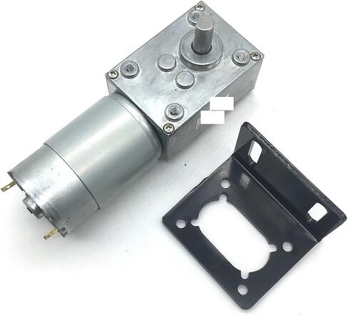 A58SW-555 Geared DC Electronic Starter Worm Gearbox 12-470RPM High Torque D Shaft Reversed Self-Lock Package A 12v 80rpm Motor Drivers in Kuwait