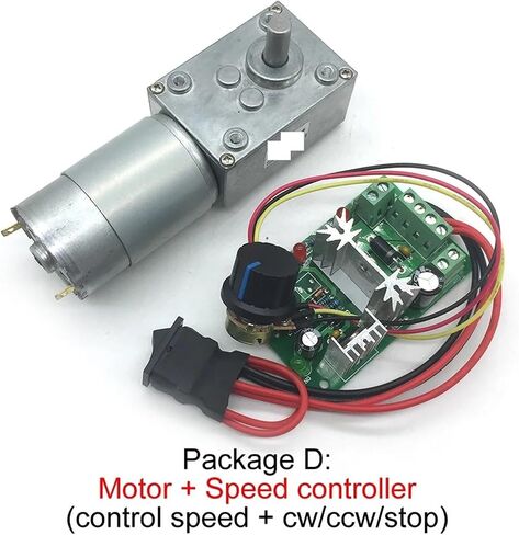 A58SW-555 Geared DC Electronic Starter Worm Gearbox 12-470RPM High Torque D Shaft Reversed Self-Lock Package B 12v 80rpm Motor Drivers in Kuwait
