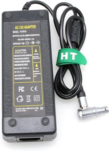 16V AC Power Adapter for RED V-Raptor Komodo-X DSMC3 DSMC2 Epic Scarlet Dragon Gemini Helium Ronin 4D Camera, Right Angle 6 Pin Female 4+2 pin, 10A 160W in Kuwait