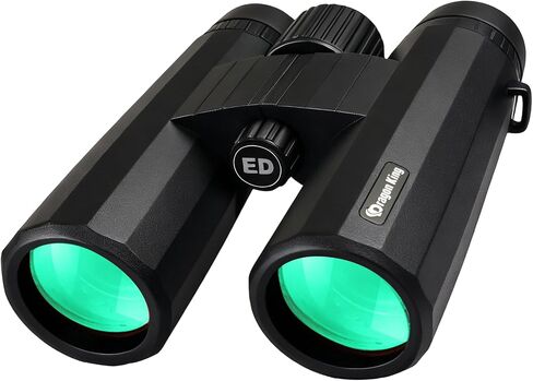 BIBIRE 10x42 Binoculars for Adults, High Powered Compact Binoculars | Waterproof Binoculars for Hunting Bird Watching Hiking Travel Cruise Wildlife Observation with Carrying Bag in Kuwait