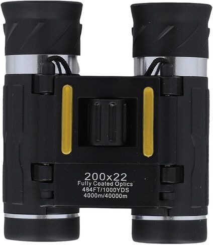 High Power Binoculars for Clear Long Range Viewing | 8x22 Magnification, for bak4 , FMC Coating, Compact Design for Camping, Hunting, Bird Watching, Travel in Kuwait