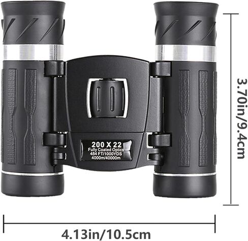 200x22 High Power Compact Binoculars for Adults, Waterproof Magnification Optics in Kuwait