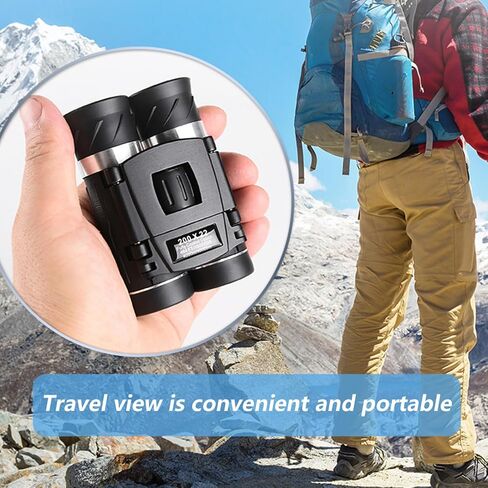 200x22 High Power Compact Binoculars for Adults, Waterproof Magnification Optics in Kuwait