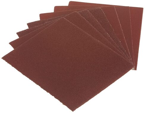 BLACK+DECKER Sandpaper Assortment, 1/4-Inch Sheet, 6-Pack (74-606) in Kuwait