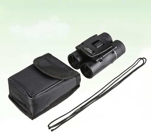Wakauto 8x21 Folding Binoculars with Ba7 Fmc Optics, Fog Proof Compact Telescope Featuring Large Objective Lens for Bird Watching and Camping, Long Range 1000m Plastic Mini Zoom in Kuwait