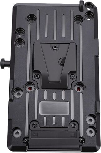Fabater V Mount D Tap Battery Plate Adapter, 50W Power Adapter Plate with D Tap Output and Adjustable Screw Holes, V Mount Plates for Powering Camera Monitor Video Light in Kuwait