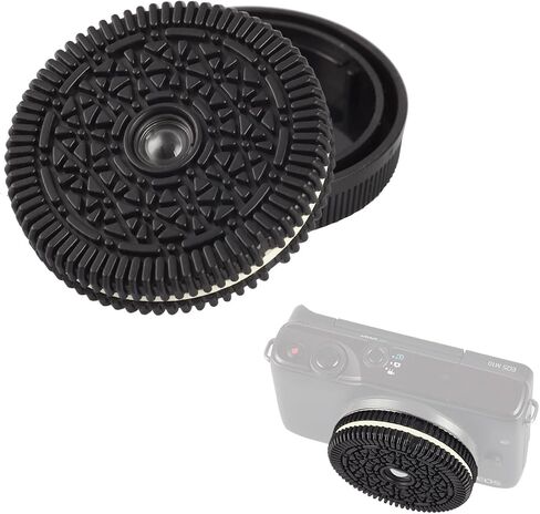 32mm F10 Free Focus Pancake Lens for Canon EF-M Mount Mirrorless Camera, APS-C Frame Fixed Focus Cookie Lens for EOS M M2 M3 M10 M5 M6 M100 M50 M50 Mark II M6 Mark II M200 in Kuwait