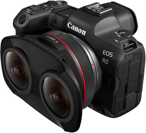 Canon RF5.2mm F2.8 L Dual Fisheye Lens - 3D Virtual Reality, 180 Degree VR, EOS R5 Compatible in Kuwait