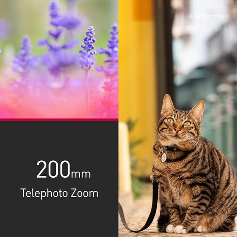 Panasonic Lumix S-R28200E 28-200mm F4.0-7.1 Macro OIS Lens, Full Frame Camera Lens, Wide & Long Zoom Lens, Dual IS 2, Dust/Splash/Freeze-Resistant, Ideal for 4K Video, Black in Kuwait