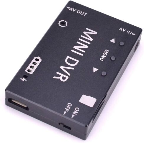 Mini DVR FPV Recorder Module Switchable Built-in Battery Video Audio FPV Recorder Module NTSC/PAL for RC Models Racing FPV Drone (Mini FPV DVR Module-Orange) in Kuwait