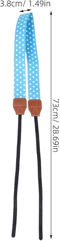 Adjustable Camera Shoulder Strap for Dslr & Sports Cameras, Protective Pu and Nylon Material with Multiple Secure Connection Points, Minimizes Vibration for Travel and Outdoor Use in Kuwait
