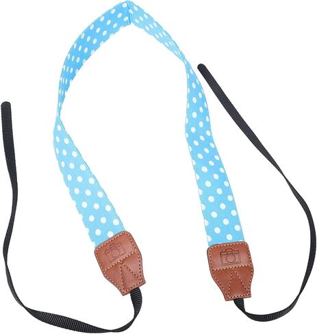 Homoyoyo Camera Minimizes Shoulder Cameras Adjustable Strap for Action Shockproof Nylon Pu Material with Vibration Feature and Travel and Photography Use in Kuwait