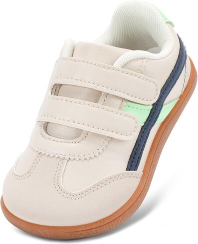 Toddler Boys Shoes Girls Barefoot Fashion Sneakers Soft Tennis | Wide Toe Box, Non-Slip Sole, Baby Shoe, First Walking, Lightweight & Flexible, School Running, Outdoor Athletic, Casual Wear in Kuwait