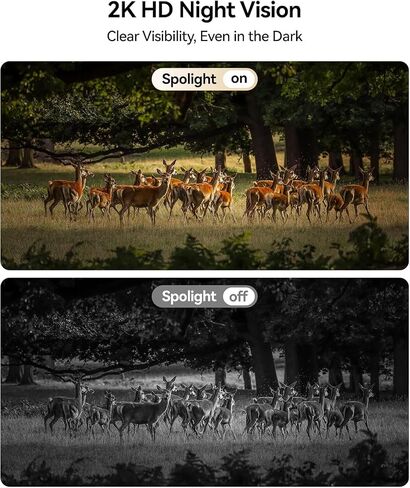 4G LTE Cellular Solar Security Camera Wireless Outdoor, No WiFi Security Camera, 2K Cam Built-in SIM Card Unlimited Data Plan, Color Night Vision, 2-Way Audio, 355° Live View, PIR Motion Sensor, IP65 in Kuwait