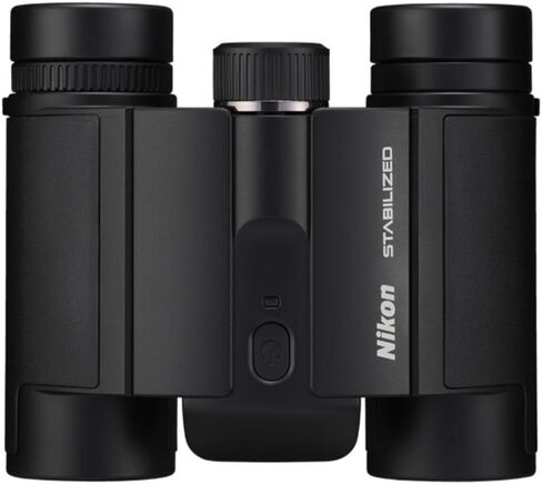 Nikon 12x25 S Stabilized Binoculars with Accessories Bundle (7 Items) in Kuwait