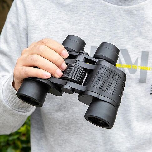 Binocularsfor Adults 80X80 High Power for Bird Watching Hunting Camping | Portable High Magnification Long Range Lightweight Travel Kids High Power Stand Bird Watching Binocular Hiking Camping in Kuwait