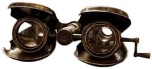 Vintage Brass Binoculars Antique 1917 London Style | Handmade Nautical Marine Binocular | Decorative Collectible Gift for Home Office Desk Decor in Kuwait